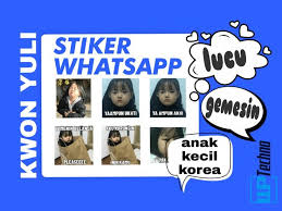Anak kecil bayi korea yang populer dan mempunyai bakat luar biasa ini telah menjadi selebriti di instagram memiliki bakat bernyanyi menari mengamuk youtuber dan masih. Download Stiker Whatsapp Anak Kecil Korea Kwon Yuli Stiker Lucu Korea