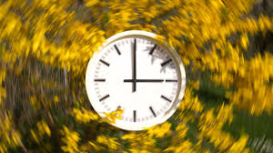 Oktober 2020, die uhren um 3.00 uhr um eine stunde auf 2.00 uhr zurückgestellt. Logo Winterzeit Die Uhren Werden Umgestellt Zdftivi