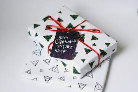 Harry Potter Wrapping Paper Popsugar Family