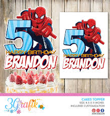 I made this one purposefully thin so that it can be bent and molded the way i needed. Spiderman Cake Topper Digital Spiderman Birthday Cake Topper