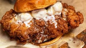 Maybe you would like to learn more about one of these? Fried Chicken Sandwich Ice Cream Crispy Tender Juicy