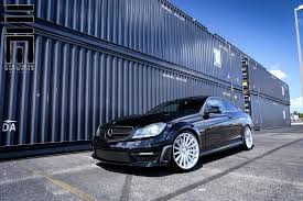 Elegant Black Mercedes C Class Modified With Exterior Accessories C Class Exterior Accessories Mercedes