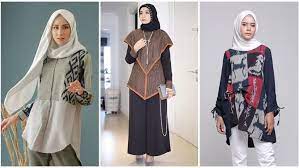 Desain baju batik modern sekarang lebih beragam dan memiliki banyak sekali modifikasi. 8 Desain Busana Batik Hijab Yang Dijamin Beda Di Pasaran Motifnya Cantik Dan Elegan