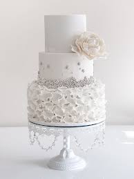Ruffled Wedding Cake By Cococakes On Deviantart Wedding Cake Rustic Wedding Cakes Cool Wedding Cakes