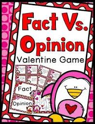 This table provides a few of the most commonly used transition words. Fact Or Opinion Game Valentine S Day Fact And Opinion Valentines Day Activities Valentines Day Trivia
