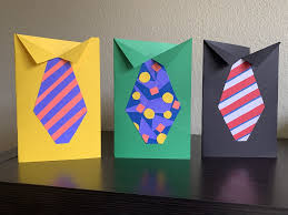To make your card, simply print, cut around the outline, and fold down the center! Diy Father S Day Tie Cards To Make With Kids Honey Lime