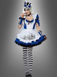 Hutmacher xxl kostüm halloween alice im wunderland karneval verkleidung herren. Alice Kleid Fur Damen Bei Kostumpalast De