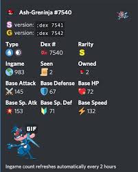 Minus dartrix (who looks like matt smith playing the doctor), i . So Got My Second Ash Greninja So Should I Keep It Or Give It Away In A Server R Pokemeow