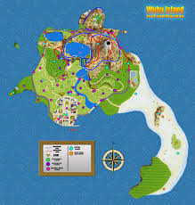 The Map Of Wuhu Island For Reference Wii Sports Resort Wii Sports Island Map