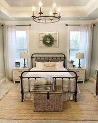 Have A Small Bedroom Maximize Every Inch Of Space In Your Small Bedroom These Farm House Living Room Farmhouse Style Master Bedroom Modern Farmhouse Bedroom