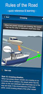 Colregs Rules Of The Road On The App Store Boat Navigation Rules Light App