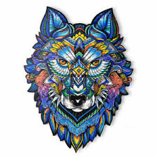 You won't get bored with fun, shaped images like animals, cabins, and circular shaped jigsaw puzzles. Jigsaw Puzzles Decorative Puzzle Unique Shape Pieces Animal Toys For Adults Kids Ebay