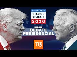 Primer Debate Presidencial Entre Donald Trump Y Joe Biden Youtube