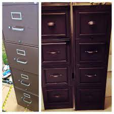 Diy File Cabinet Makeover For My Classroom I Took Off The Old Hardware Filled Those Holes With Bondo File Cabinet Makeover Filing Cabinet Cabinet Makeover