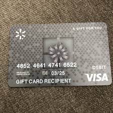 No cash or atm access. Visa Gift Card Bought From Walmart It Won T Let Me Depop