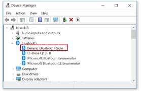 Generic Bluetooth Radio Microsoft Bluetooth Emulator Fasrpt