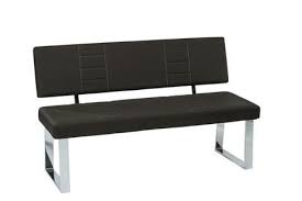 Merax rustic vintage style distressed dining table bench with wooden seat panel metal backrest and metal legs, golden and black. Dining Bench Santa Barbara Dining Benches Bench Kitchen Table