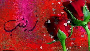 حرف Z مزخرف اسم زينب متحرك