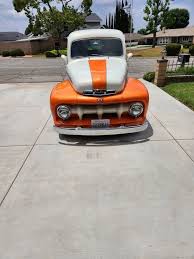 Image result for Orange 1951 Truck