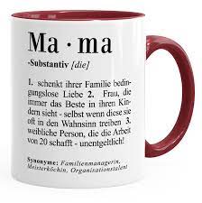 Coffee Mug Mama Definition Dictionary Duden Gift for Mom Mom - Etsy