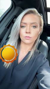 Blonde Girl Who Controls Facial Movements