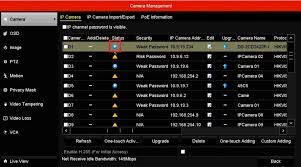 If you're logged in on the device via the web browser, then most likely the session is still valid. How To Add An Ip Camera To A Hikvision Nvr Securitycamcenter Com