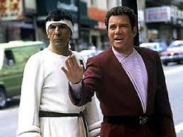 From Star Trek Iv The Voyage Home Caption Kirk Shows Spock How To Talk To 20th Century Humans Film Star Trek Star Trek Movies Star Trek Universe