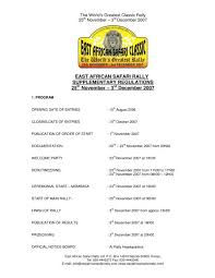 Welcome home, safari rally kenya. Regulations East African Safari Rally