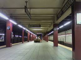 Platform At 42nd Street Bryant Park Subway Station Manhattan New York 42nd Street Bryant Park