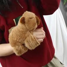 Simulation Slap Bracelet Series Cute Doll Capybara Rodent Capybara Plush  Wrist Band Wrist Style Soft Plush Doll Slap Bracelet - AliExpress