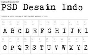 Posted by mohamad irvan yudiana at 10:41 am. Download Font Mesin Ketik Terbaru Psddesain Com
