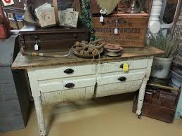 Have You Ever Seen A Possum Belly Base Cabinet Love The Drawers On This One Outdoor Kitchen Sink Bakers Table Vintage Kitchen