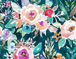 You can also upload and share your favorite flower computer backgrounds. Desktop Wallpapers By Barbra Ignatiev Design Sponge Floral Wallpaper Floral Watercolor Watercolor Pattern