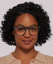 Glasses Direct ™ -Elsie Square Crystal Green Full Rim Eyeglasses