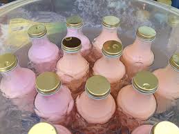 Mango And Mango Rose Lassis From Lakshmi Lassi Grand Lake Farmers Market Oakland Ca Grand Lake Lassi Farmer