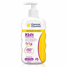 Cancer council sport sunscreen (sun protection & care product): Cancer Council Kids Sunscreen Spf50 200ml