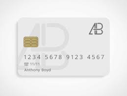 Emv chip/ rfid nfc reader writer (only for apdu command). Bank Credit Card Rfid Chip Psd Mockup Psd Mockups