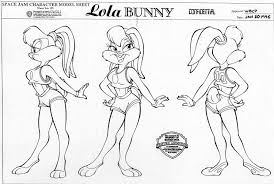 Lee told entertainment weekly back in march that the redesign came as a result of a reconsideration of the original space jam film. Lola Turnround By Guibor On Deviantart Character Design Animation Bunny Drawing Cartoon Sketches