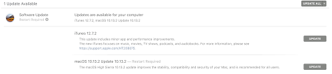 Cannot Update Anything In Macos App Store Currently Running High Sierra 10 13 1 Ask Different