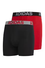 Adidas Sport Performance Climalite R 2 Pack Boxer Brief Big Boys Size M Hautelook