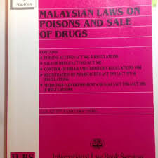 Laws of malaysia act 368 sale of drugs act 1952 (revised1989). Malaysian Laws On Poisons And Sale Of Drugs Textbooks On Carousell