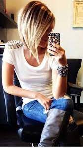 Straight Long Angled Bob Hairstyles By Kenya Long Face Hairstyles Short Hair Styles Hair Styles