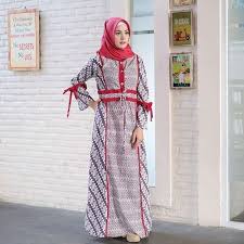 Maybe you would like to learn more about one of these? 30 Model Gamis Batik Kombinasi Polos Brokat Modern Blazer