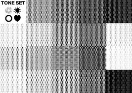 スクリーントーン マンガ 漫画 イラスト 大量 柄トーン 網トーン 影