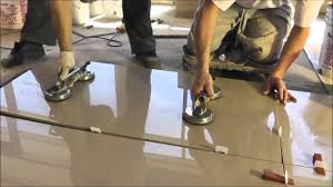 Maybe you would like to learn more about one of these? Porcelain Tiles 2 X4 24 X48 Installation Polmaster S New Showroom Youtube