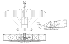 File:wright Flyer Iii 3-View.svg - Wikimedia Commons