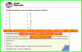 Kunci Jawaban Buku Senang Belajar Matematika Kelas 5 Halaman 26 27 28 29 30 32 33 Sanjayaops