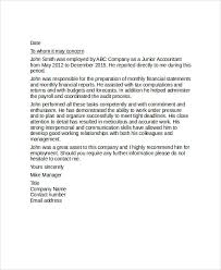 Free 6 Sample Reference Letter For Coworker In Pdf Ms Word