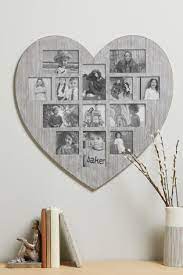 Bring this beautiful heart shape wood picture frame to your special someone and collect beautiful memories and feel the charm of photo frames. Buy Heart Shaped Multi Aperture Frame From The Fitforhealth Online Shop