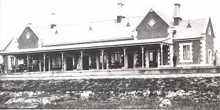Bathurst Railway Station Original Station Building Viewed From Tracks Image By State Records Image Copyright Owne Old Train Station Railway Railway Station